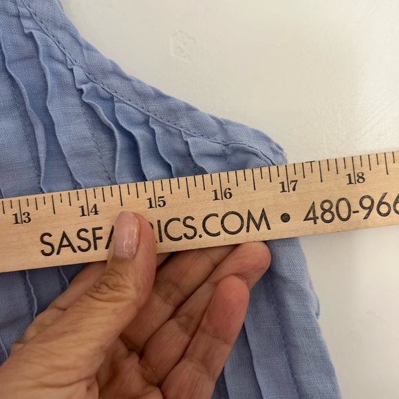 Anthropologie pleated linen tank - Picture 8 of 8